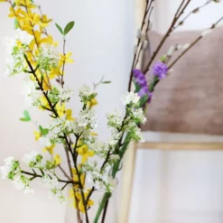 TP Kunstpflanzen Und Trockenblumen^Kunstlicher Blutenstangel 83Cm