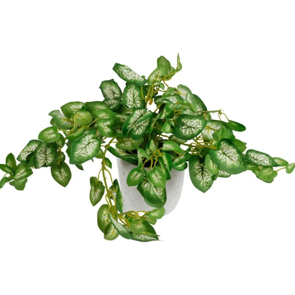 TP Kunstpflanzen Und Trockenblumen^Kunstlicher Efeu Im Keramiktopf