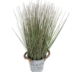 TP Kunstpflanzen Und Trockenblumen^Kunstliches Gras Im Dekotopf 42Cm
