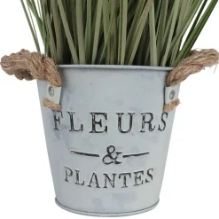 TP Kunstpflanzen Und Trockenblumen^Kunstliches Gras Im Dekotopf 42Cm