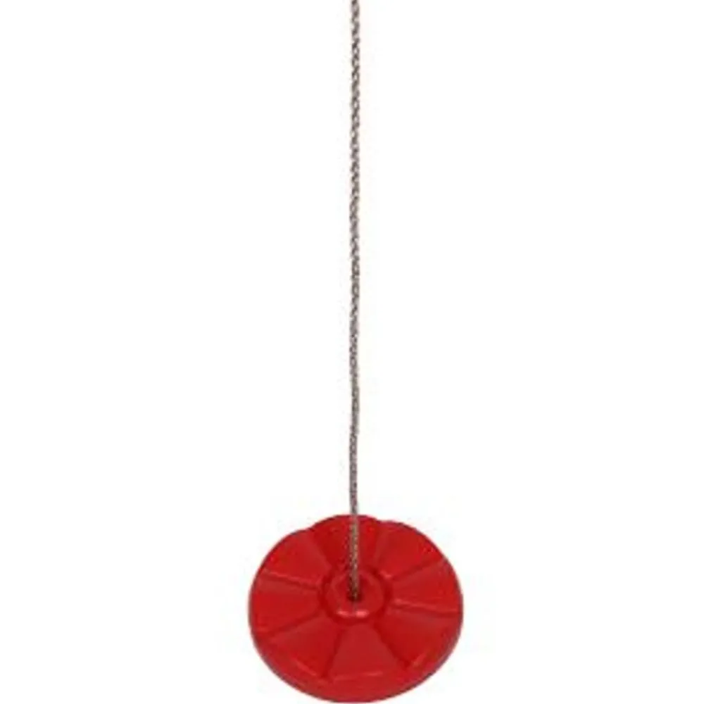 TP Spielzeug Für Draußen^Kunststoff-Tellerschaukel Rot 29X5,5Cm