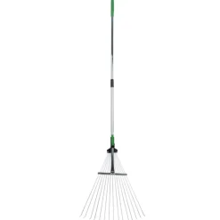 Grüner Jan Gartenwerkzeuge^Laubbesen Mit Alu-Teleskopstiel