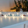 New Home Christmas Adventskalender^Led-Adventskalender Aus Holz Mit Timer 38X2X10Cm