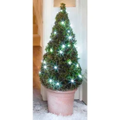 New Home Lichterketten^Led-Ausenlichterkette Mit 30 Leds Und Timer 2,33M Warmweis