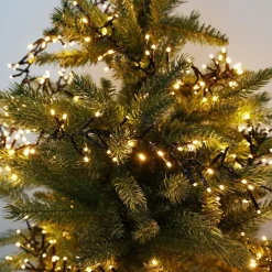 New Home Weihnachtslichterketten^Led-Cluster-Lichterkette 14,5M 480 Leds Warmweis