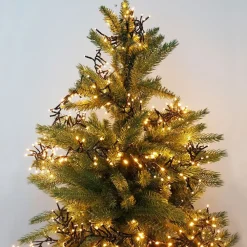New Home Weihnachtslichterketten^Led-Cluster-Lichterkette Mit 768 Leds Warmweis