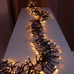 New Home Weihnachtslichterketten^Led-Cluster-Lichterkette Mit 768 Leds Warmweis