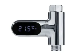 EASYmaxx Badutensilien^Led-Durchlauf-Thermometer Ca. 8,1X8,1X3Cm