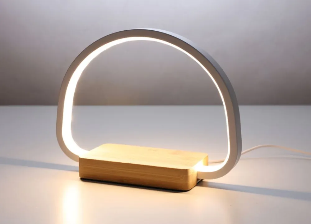 New Home Lampen Und Leuchten^Led-Lampe Mit Touchsteuerung Und Induktiver Ladefunktion
