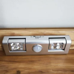 TAS Electronics Lampen Und Leuchten^Led-Lichtleiste Mit Bewegungsmelder 8 Leds Kaltweis