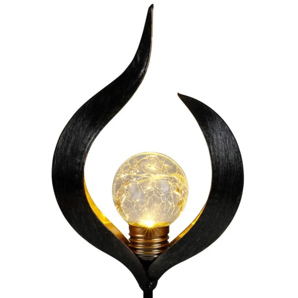 TP Leuchtdeko^Led-Solar-Gartenstecker Moderne Formen 58,5Cm