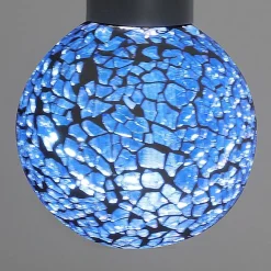 TP Leuchtdeko^Led-Solar-Hangeleuchte Mosaikball 6Cm