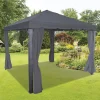 TP Pavillons^Luxus-Triangel-Pavillon Anthrazit