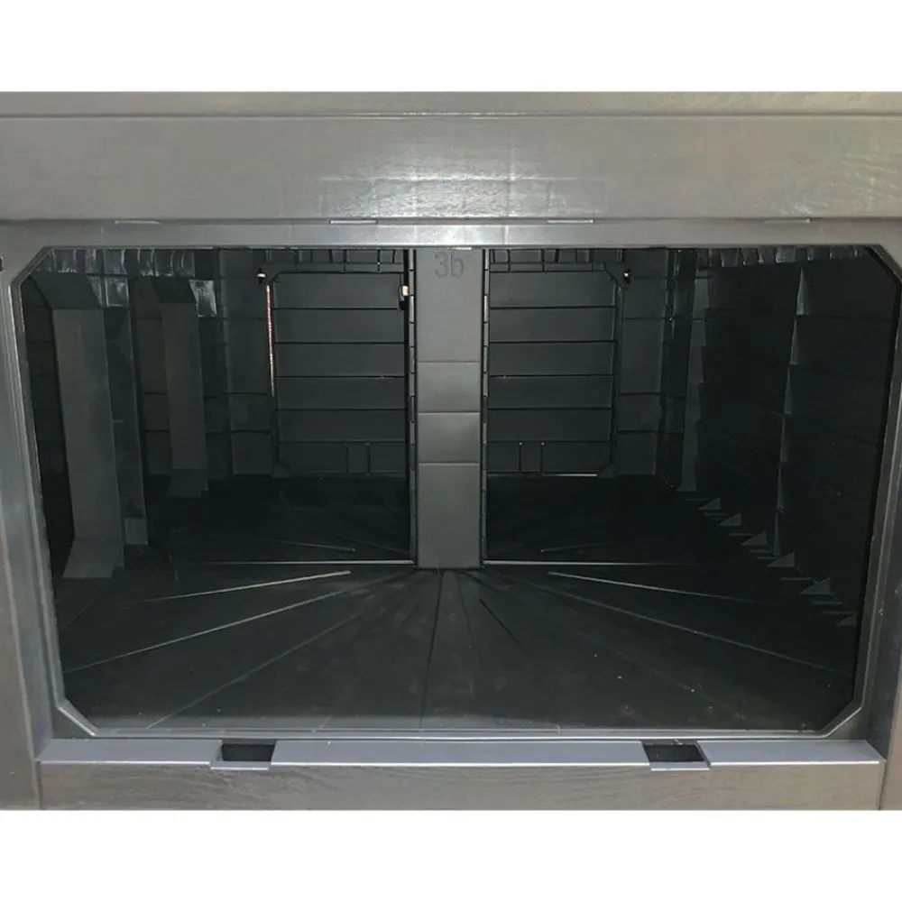 TP Hochbeete^Maxi-Hochbeet Mit 2 Pflanzfachern 150X75X78Cm Anthrazit