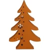 TP Gartenfiguren^Metall-Deko Tanne Im Cut-Out Design 40Cm