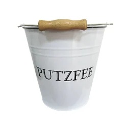 TP Haushaltshelfer^Metall-Eimer Putzfee 5 Liter