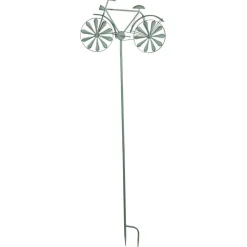 TP Gartenstecker^Metall-Gartenstab Fahrrad 160Cm Antik-Grun
