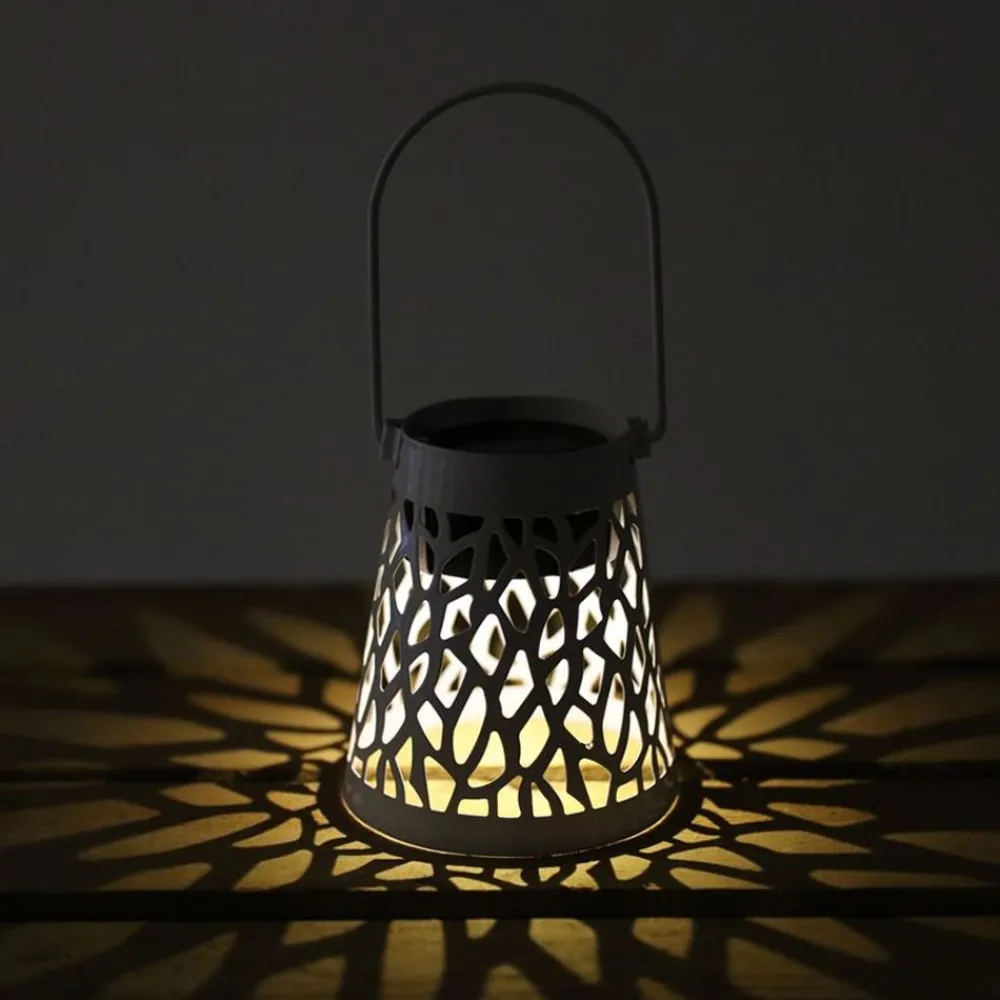 TP Leuchtdeko^Metall-Solarlicht Zum Hangen 9X10Cm