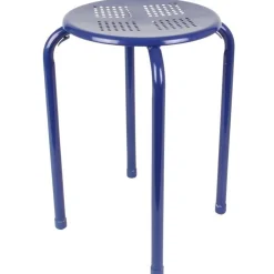 TP Sitzmöbel^Metall-Stapelhocker Bunt