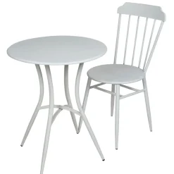 TP Gartenstühle^Metallstuhl Scandi 48X88X43Cm Antik-Weis