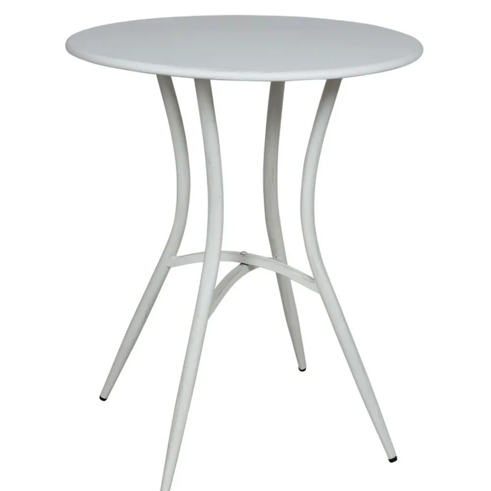 TP Gartentische^Metalltisch Scandi 59X72Cm Antik-Weis