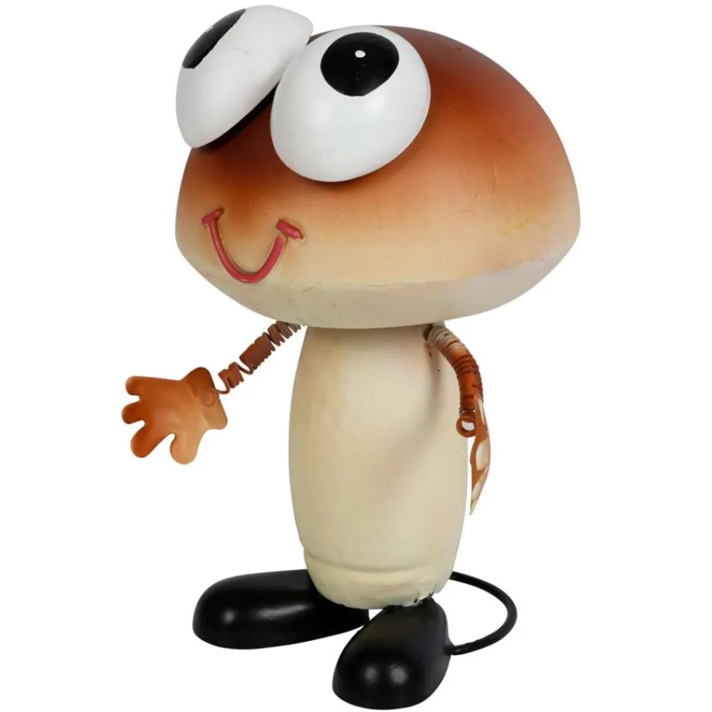 TP Gartenfiguren^Metall-Wackeldeko Pilz 15Cm