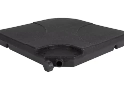 Sunny Moments Sonnenschirmständer^Modulare Ampelschirmplatten 4Er-Set Schwarz