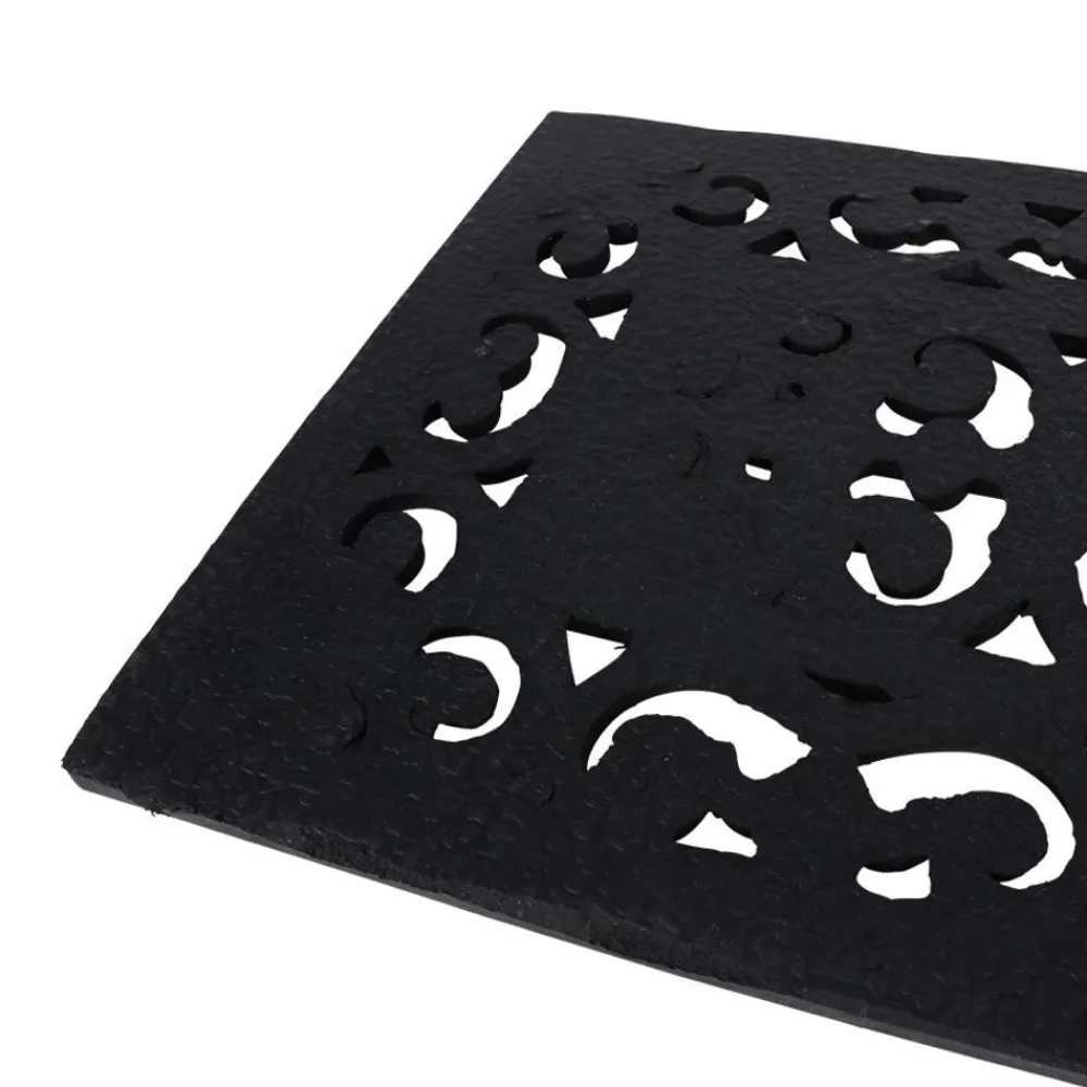 TP Haushaltshelfer^Nonblockingzerogummi-Stufenmatte In Gussoptik 74,5X25,5Cm