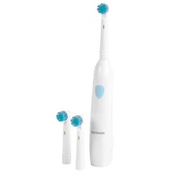 Optismile Badutensilien^ Elektrische Zahnburste Inkl. 3 Aufsatze