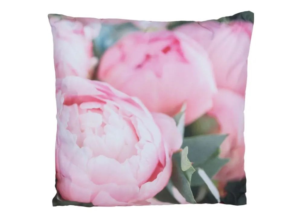 TP Textilien, Decken Und Kissen^Outdoorkissen Blumenmotive 45X45Cm