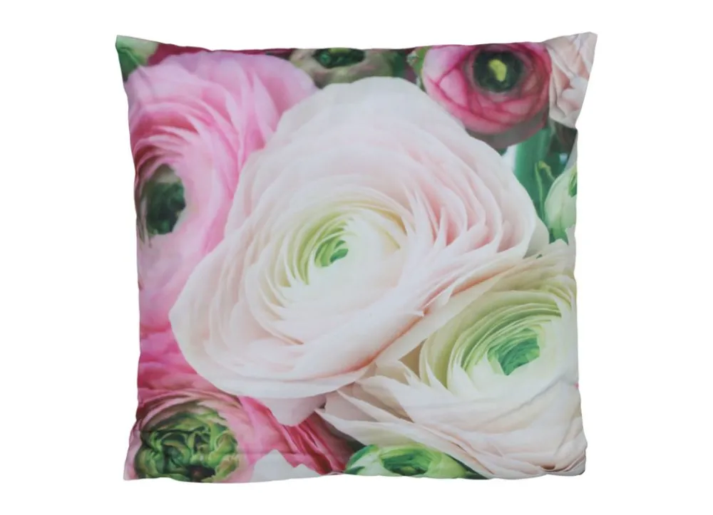 TP Textilien, Decken Und Kissen^Outdoorkissen Blumenmotive 45X45Cm
