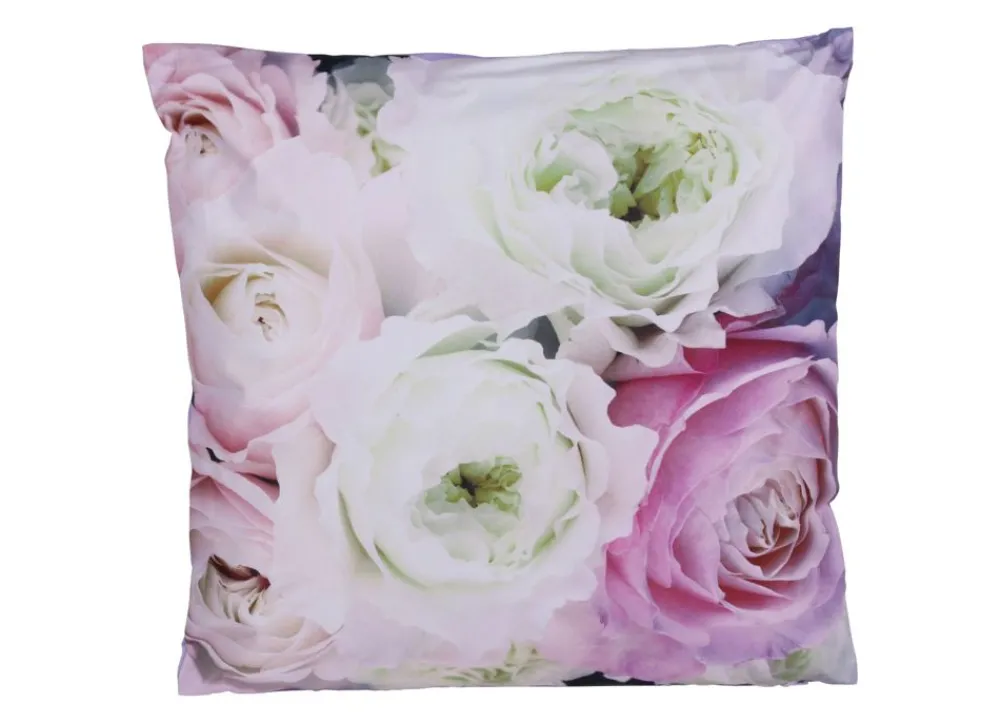 TP Textilien, Decken Und Kissen^Outdoorkissen Blumenmotive 45X45Cm