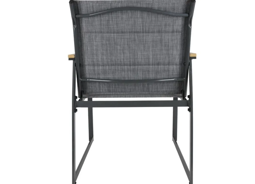 Sunny Moments Gartenstühle^Outdoor-Loungesessel Aus Metall Mit Textilbespannung 2Er-Set