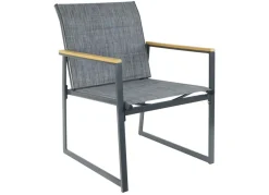 Sunny Moments Gartenstühle^Outdoor-Loungesessel Aus Metall Mit Textilbespannung 2Er-Set