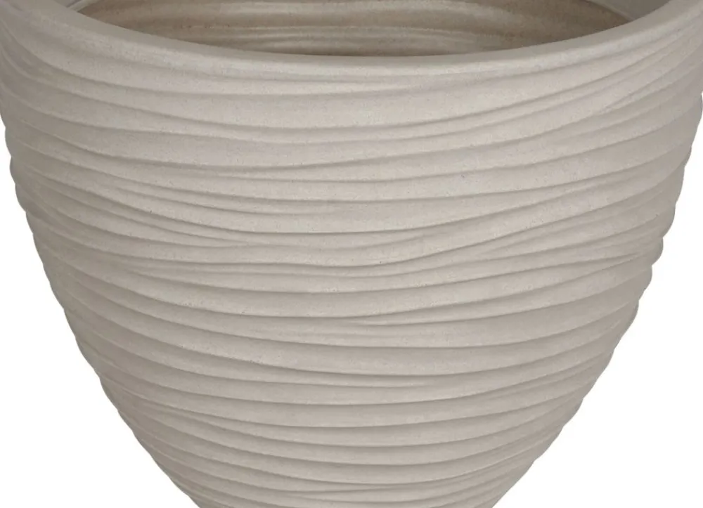 Jelenia Plast Pflanzkübel^Pflanztopf Sylt 39X31Cm Sand