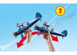 Playmobil Spielzeug Für Drinnen^ 70831 Air Stuntshow Doppeldecker Phonix