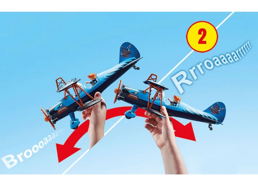 Playmobil Spielzeug Für Drinnen^ 70831 Air Stuntshow Doppeldecker Phonix