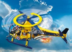 Playmobil Spielzeug Für Drinnen^ 70833 Air Stuntshow Filmcrew-Helikopter