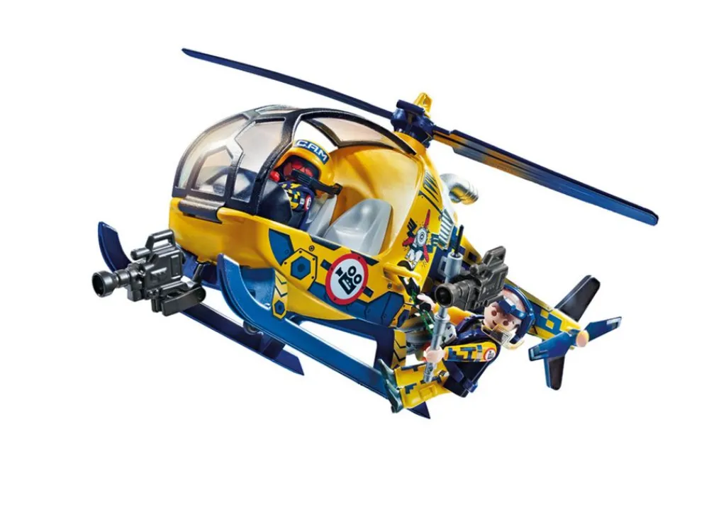 Playmobil Spielzeug Für Drinnen^ 70833 Air Stuntshow Filmcrew-Helikopter