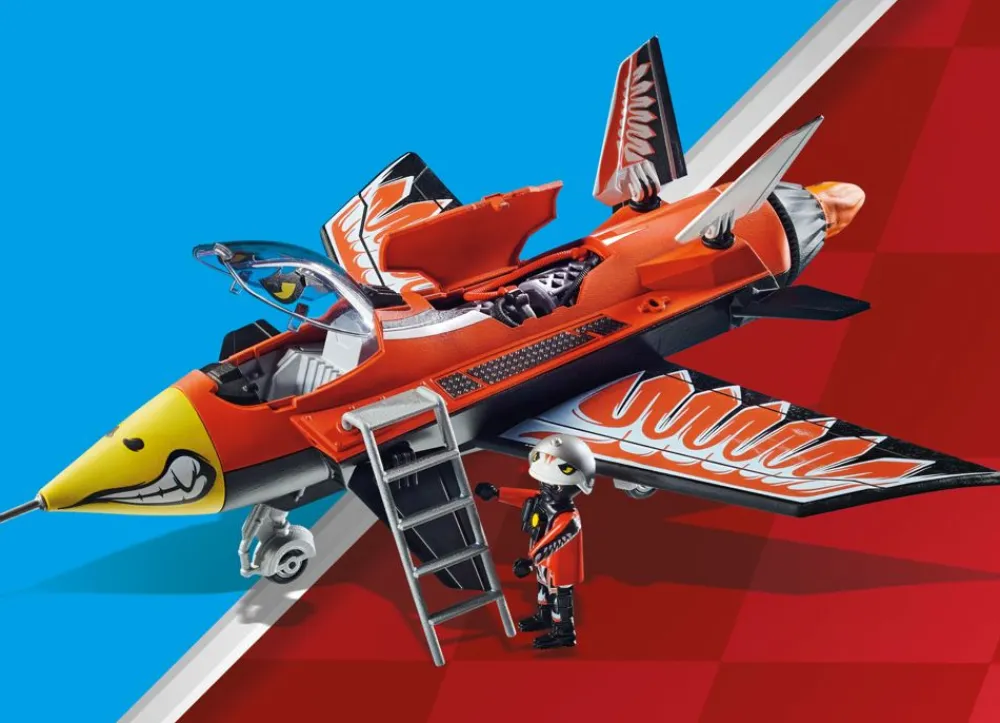 Playmobil Spielzeug Für Drinnen^ 70832 Air Stuntshow Dusenjet Eagle