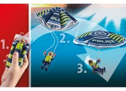 Playmobil Spielzeug Für Drinnen^ 70781 City Action Polizei-Fallschirm
