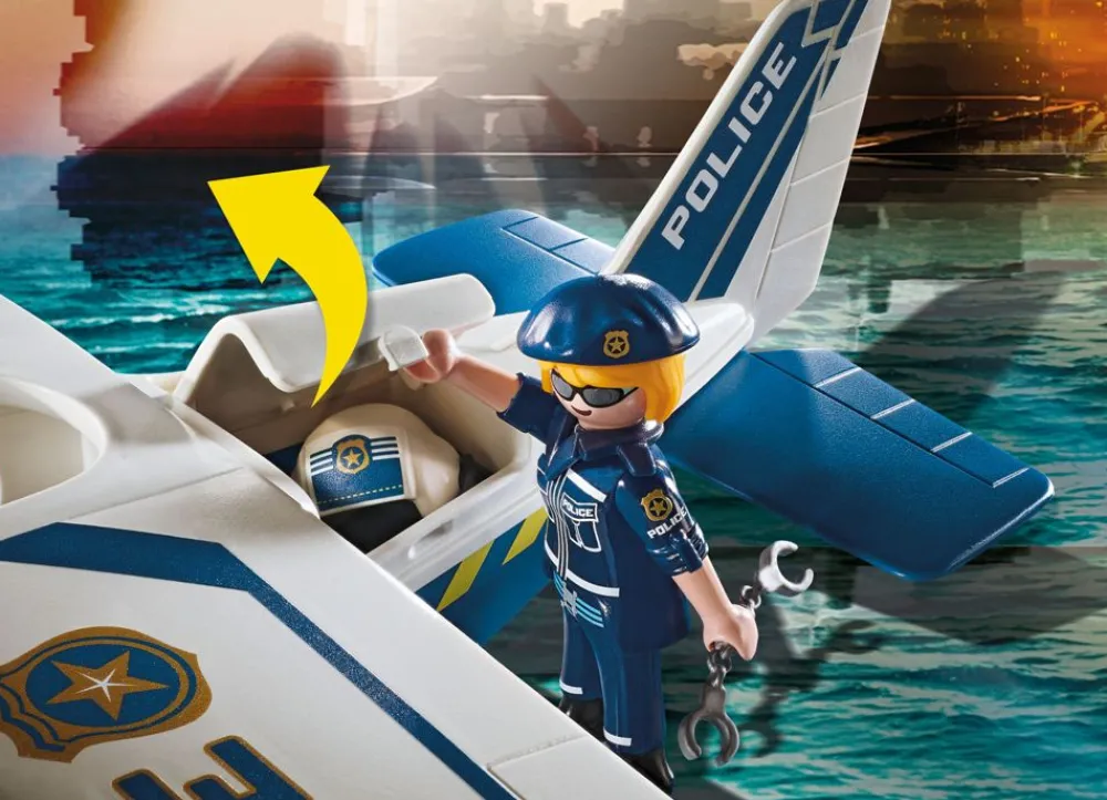 Playmobil Spielzeug Für Drinnen^ 70779 City Action Polizei-Wasserflugzeug