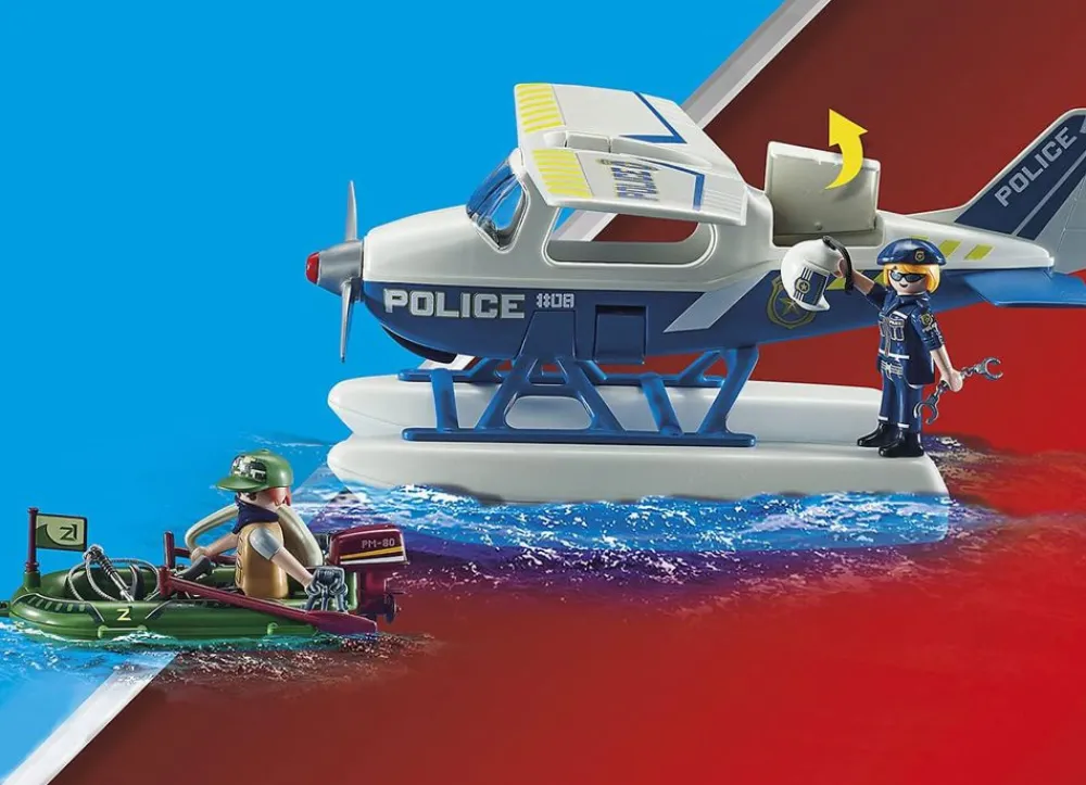 Playmobil Spielzeug Für Drinnen^ 70779 City Action Polizei-Wasserflugzeug