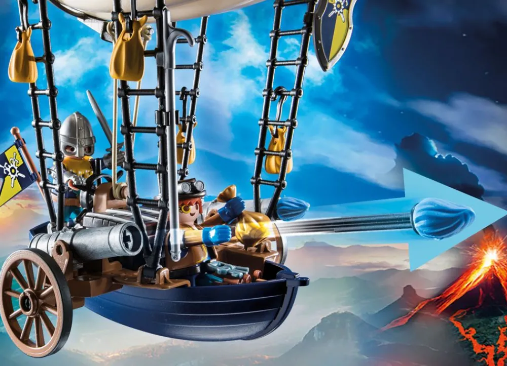 Playmobil Spielzeug Für Drinnen^ 70642 Novelmore Darios Zeppelin