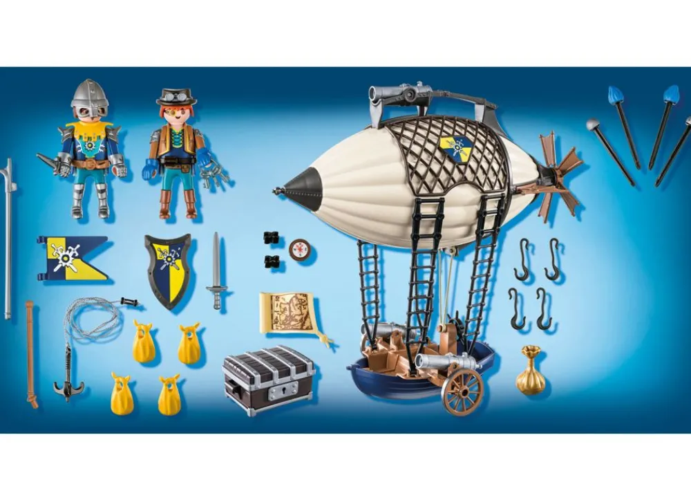 Playmobil Spielzeug Für Drinnen^ 70642 Novelmore Darios Zeppelin