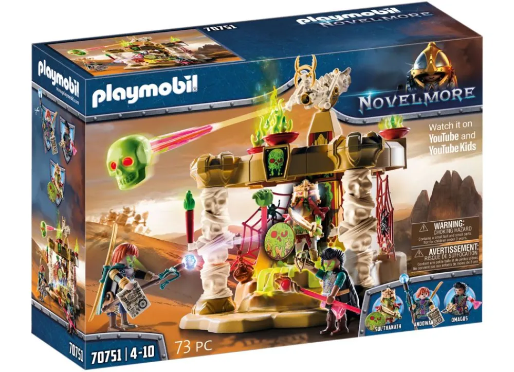 Playmobil Spielzeug Für Drinnen^ 70751 Novelmore Sal'Ahari Sands - Tempel Der Skelettarmee
