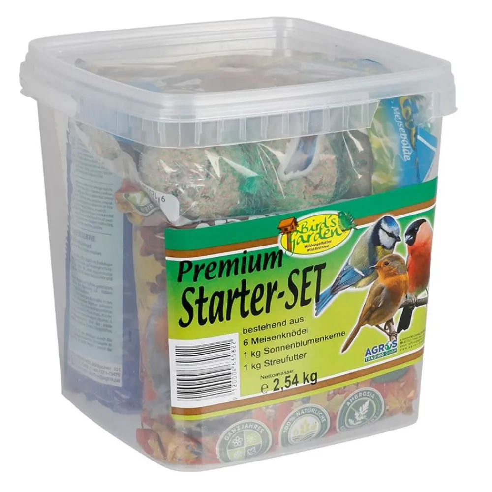 Birds Garden Tiernahrung^Premium Starter-Set Vogelfutter 2,54Kg