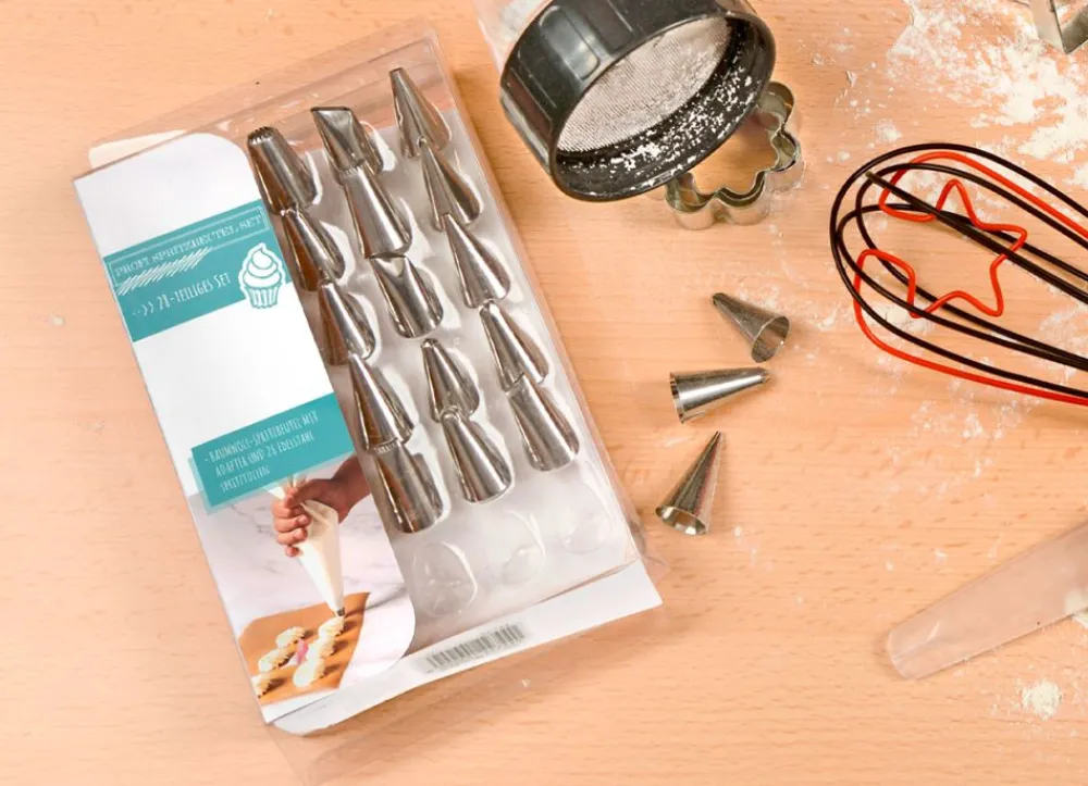 TP Küchenhelfer^Profi-Spritzbeutel-Set 28-Teilig