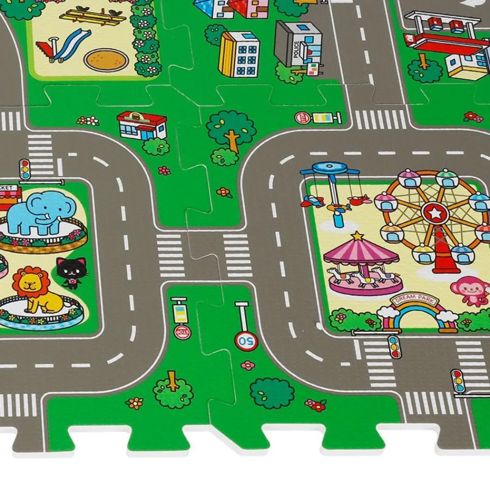 TP Spielzeug Für Drinnen^Puzzlematte Strase 9-Teilig