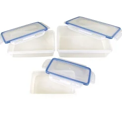 Jelenia Plast Vorratsdosen^Quick Clip Frischhaltedosen 3Er-Set